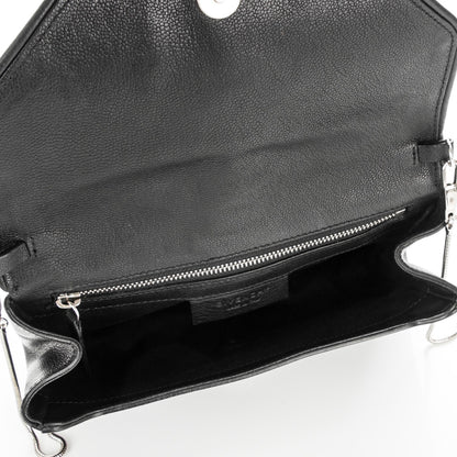 Givenchy Sugar Goatskin Obsedia Chain Shoulder Bag Black 5 of 7