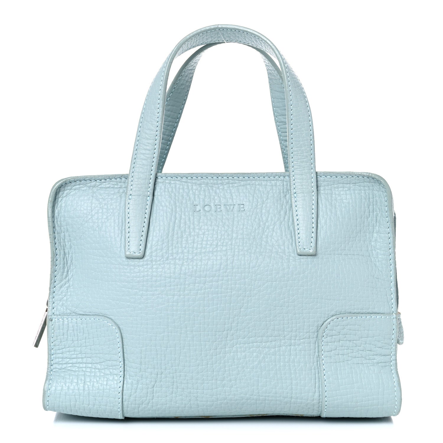 Loewe Calfskin Top Handle Bag Light Blue 1 of 25