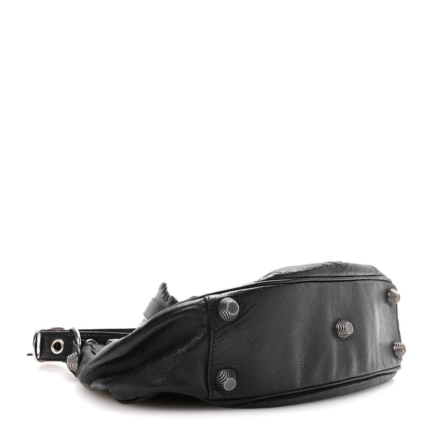 Balenciaga Agneau Arena Small Le Cagole Shoulder Bag Black 4 of 10