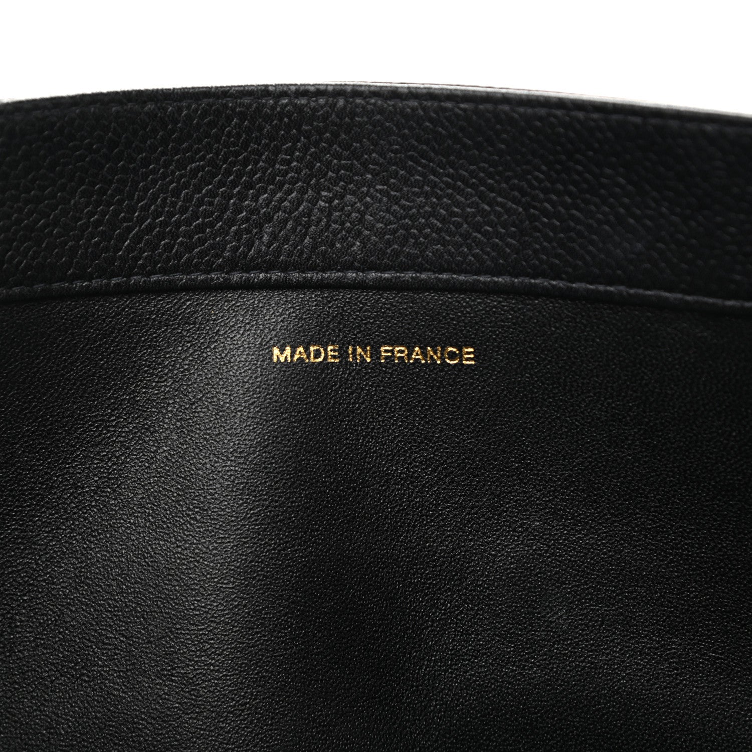 Chanel Caviar CC Shopper Tote Black 7 of 11