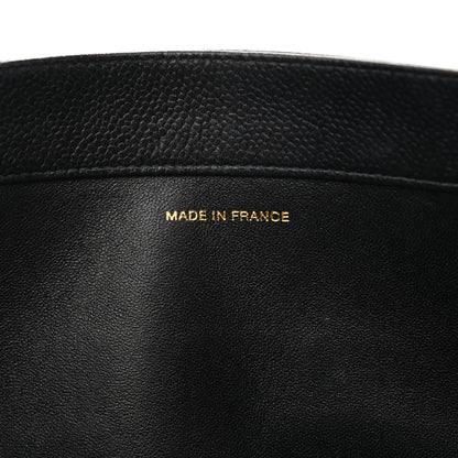 Chanel Caviar CC Shopper Tote Black 7 of 11