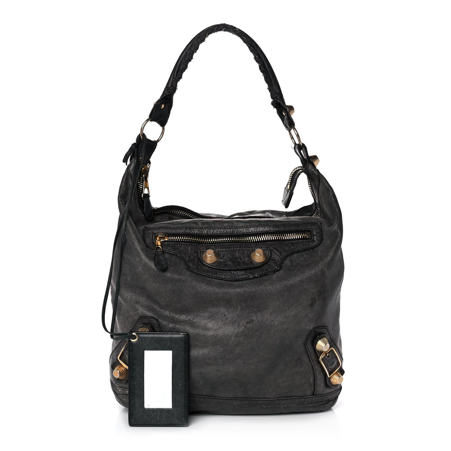 Chevre Giant 21 Gold Hardware Day Hobo Black