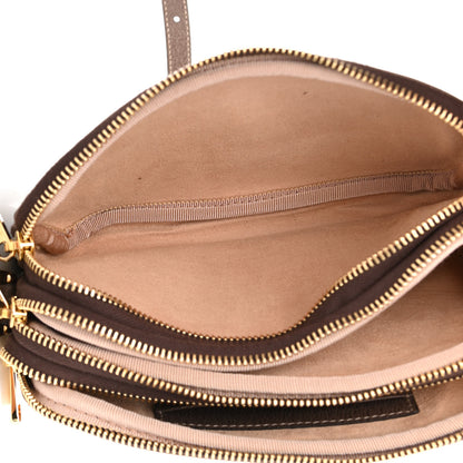 Gucci GG Supreme Monogram Web Mini Ophidia GG Bag Brown 5 of 14