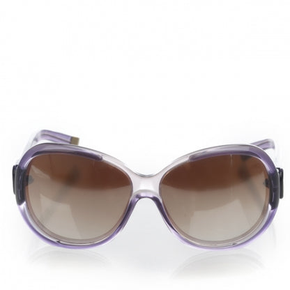 Balenciaga Mirrored Sunglasses 0004S Purple 1 of 10