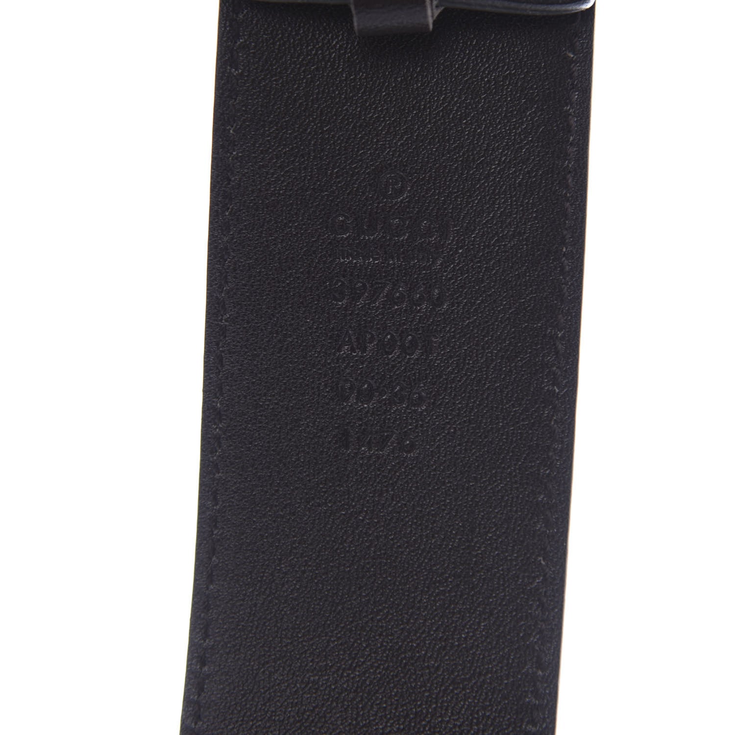 Gucci Calfskin Double G 40mm Belt 90 36 Black 5 of 6
