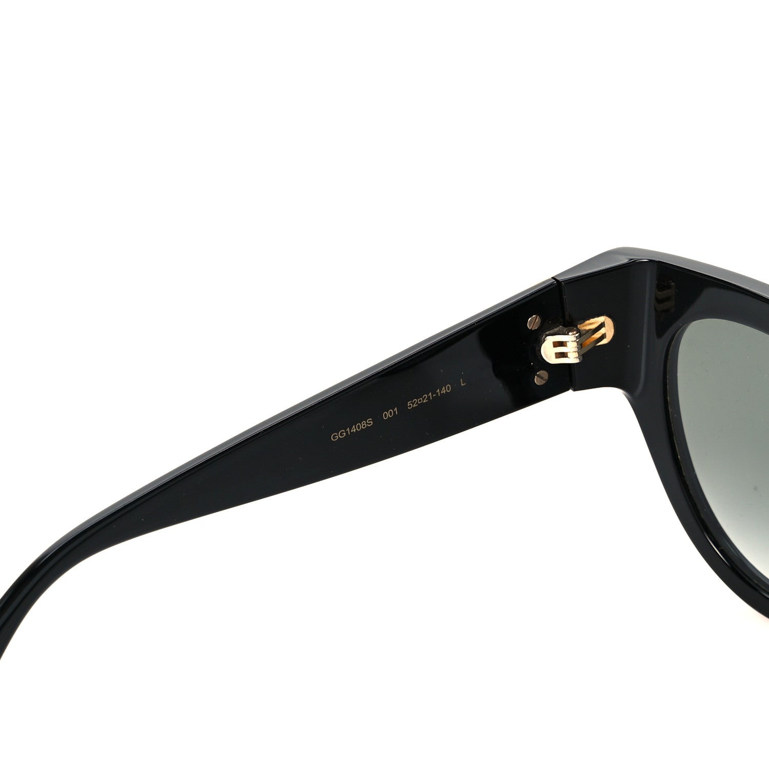 Gucci Acetate Cat Eye GG1408S Sunglasses Black 5 of 8