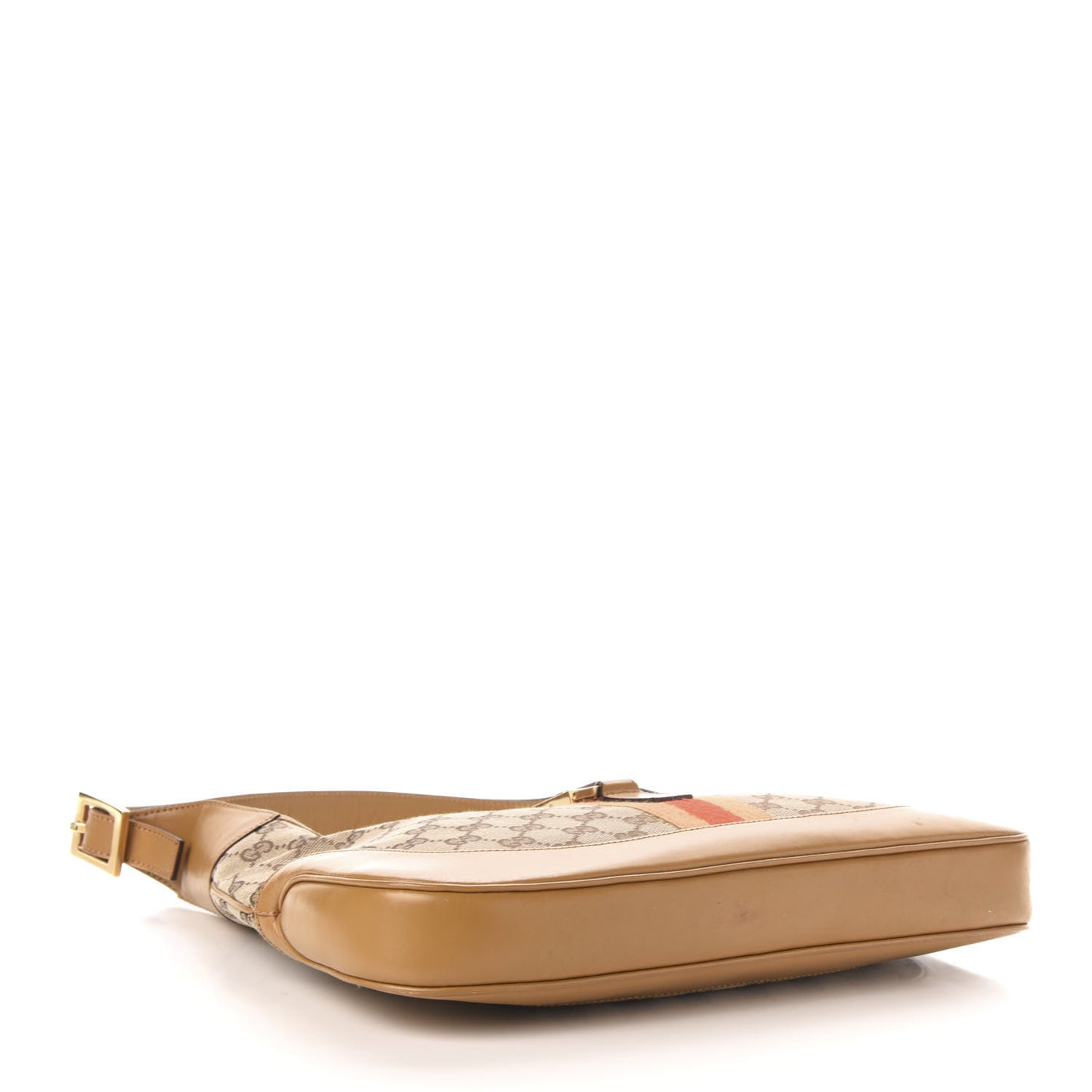 Monogram Web Jackie O Hobo Tan