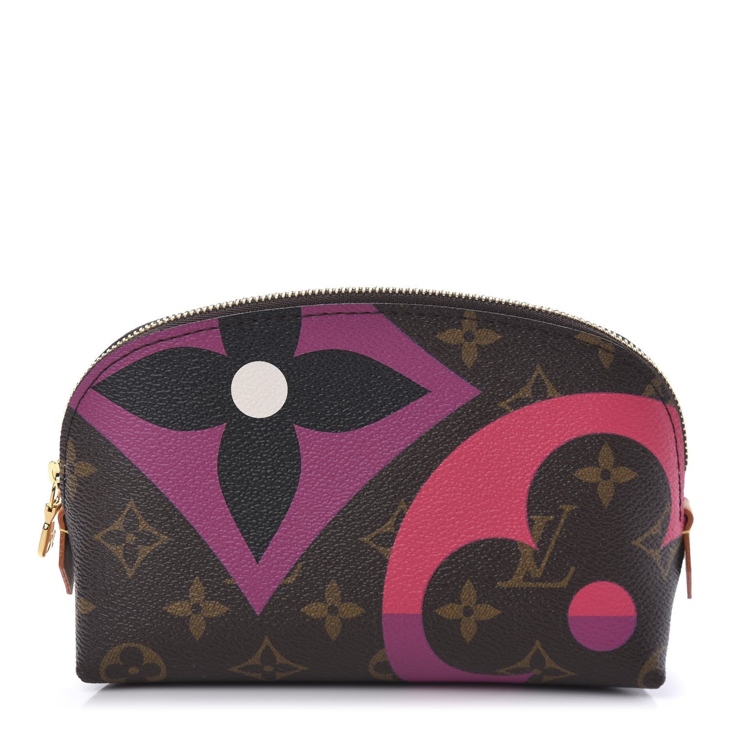 Monogram Game On Cosmetic Pouch