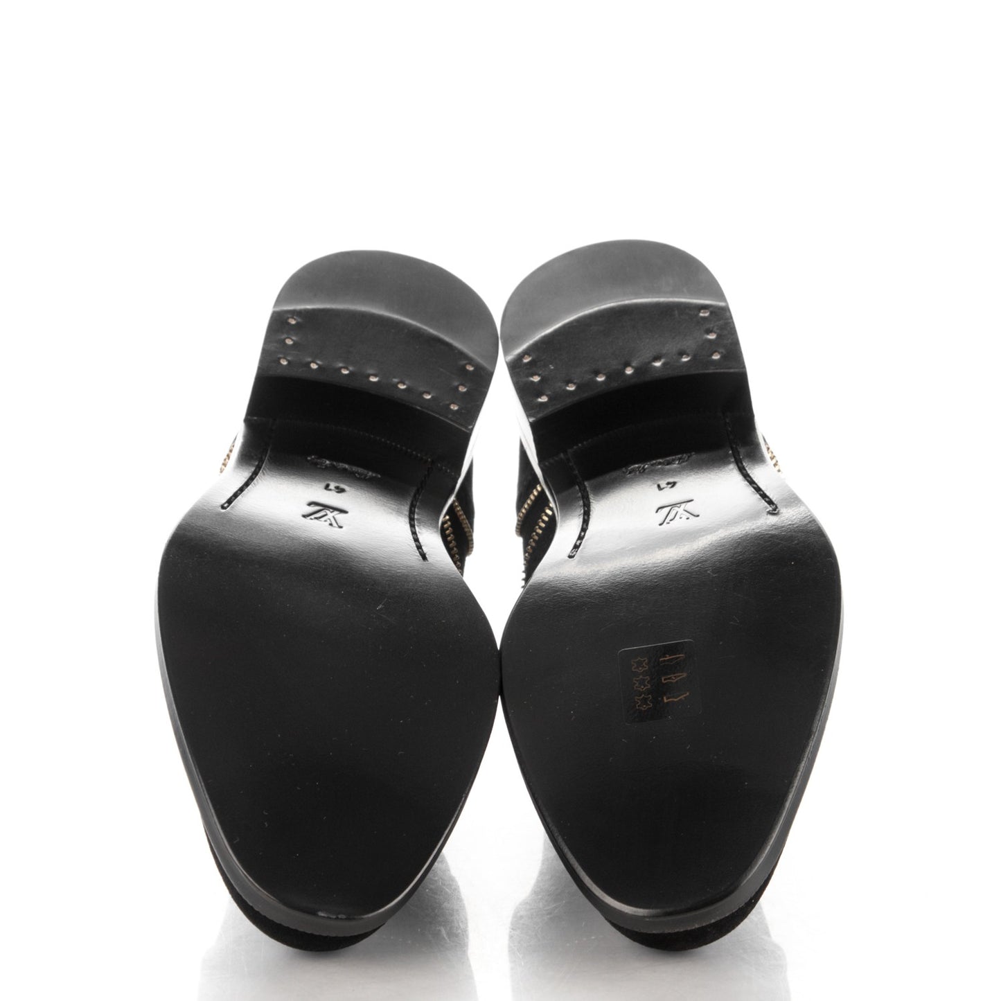 Suede Tomboy Richelieu Flats 41 Black