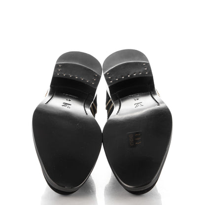 Louis Vuitton Suede Tomboy Richelieu Flats 41 Black 5 of 8