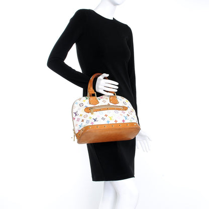 Louis Vuitton Monogram Multicolor Alma White 2 of 18