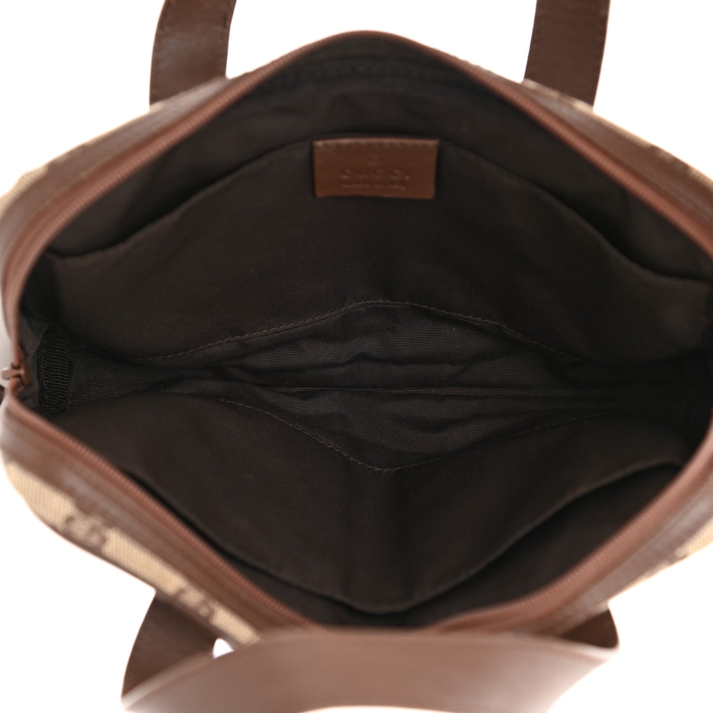 Monogram Travel Cosmetic Bag Brown