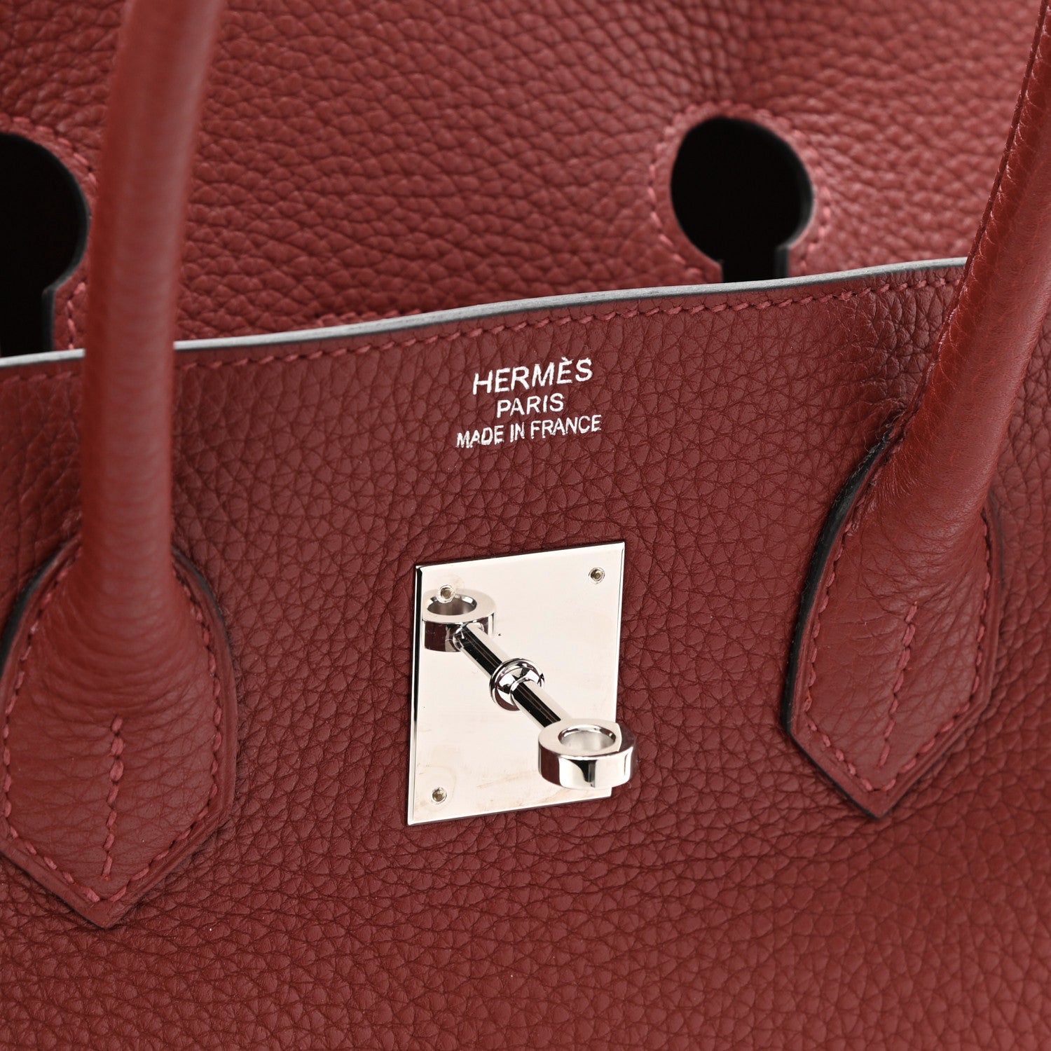 Hermes Togo Birkin 35 Rouge H 6 of 10