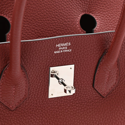 Hermes Togo Birkin 35 Rouge H 6 of 10