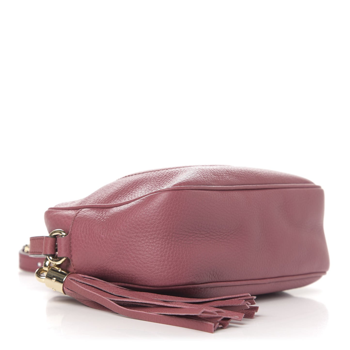 Pebbled Calfskin Small Soho Disco Bag Peonia Flower