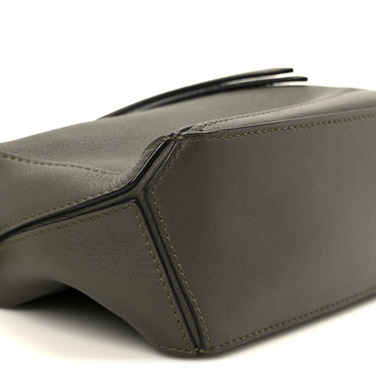 Loewe Calfskin Mini Puzzle Bag Khaki Green 10 of 12