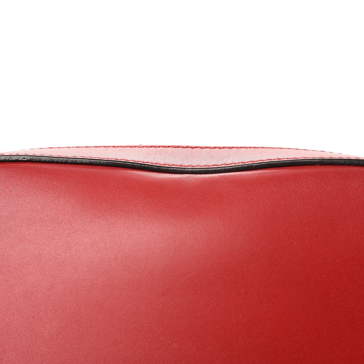 Gucci Calfskin Web Small Webby Bee Shoulder Bag Red 10 of 10