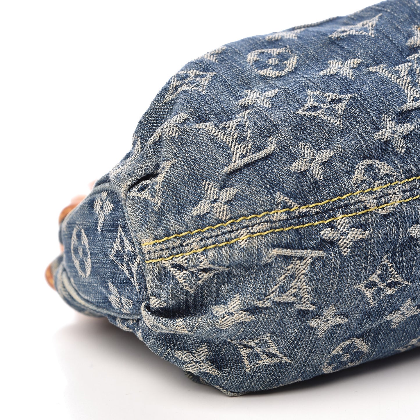 Monogram Denim Pleaty Blue