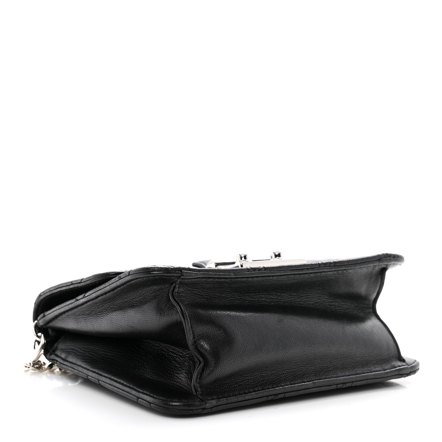 Lambskin Cannage Mini Miss Dior Flap Black