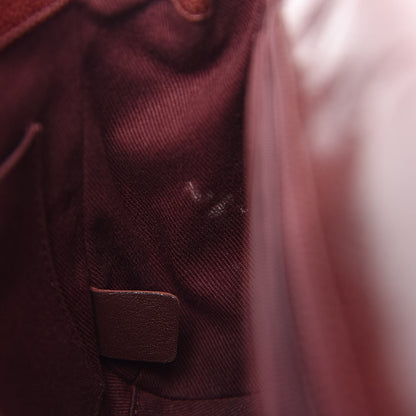 Chanel Crumpled Grained Calfskin Medium CC Crave Flap Bordeaux 11 of 19