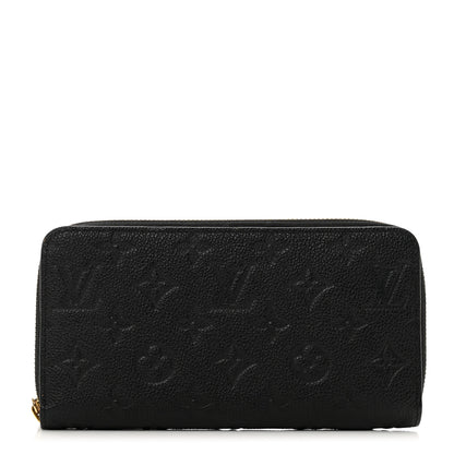 Louis Vuitton Empreinte Zippy Wallet Black 1 of 7