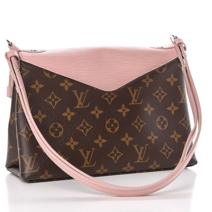 Louis Vuitton Monogram Epi Saint Michel Rose Ballerine 3 of 23