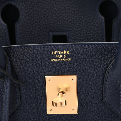 Hermes Togo Birkin 30 Bleu Nuit 8 of 11