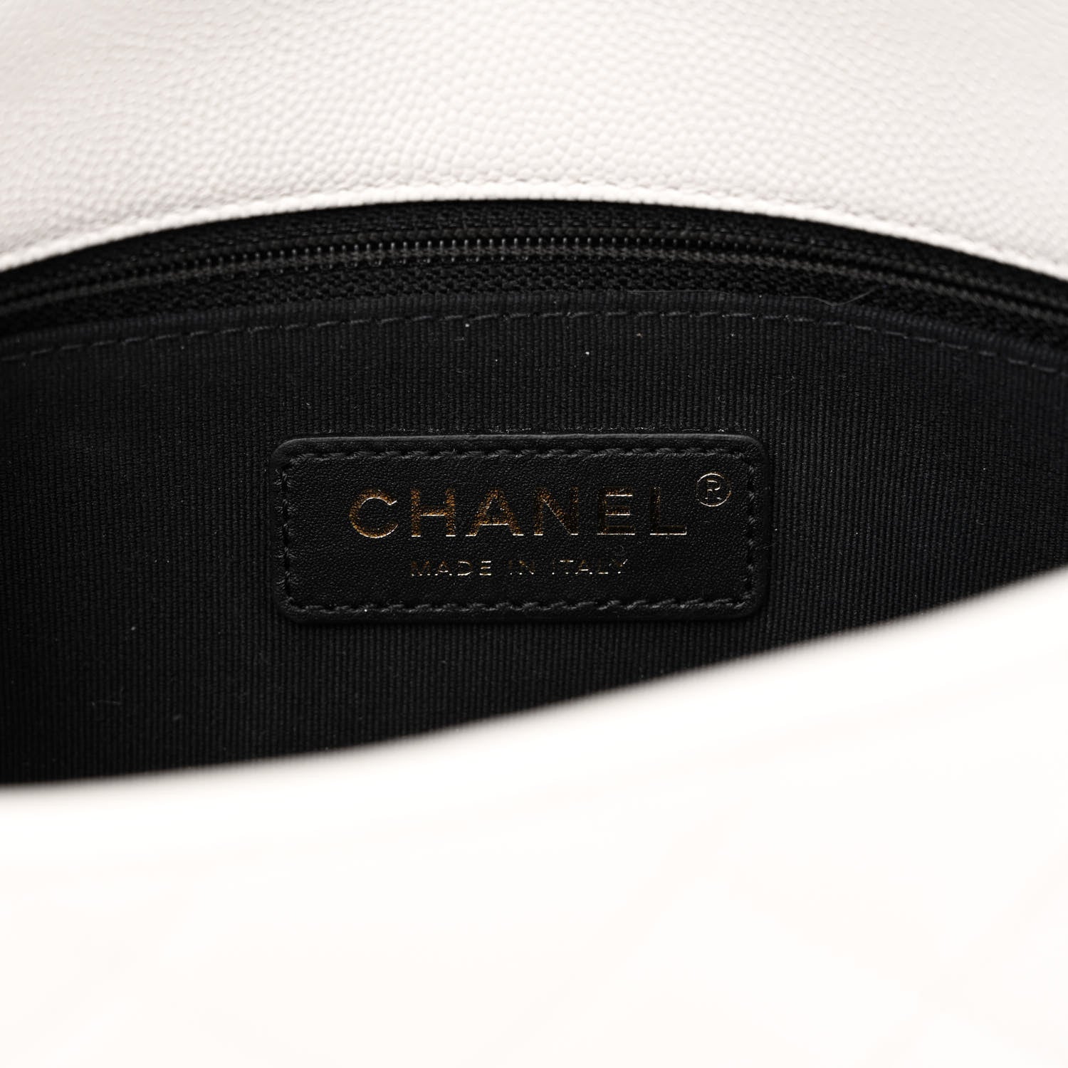 Chanel Caviar Quilted Mini CC You Flap White 6 of 11