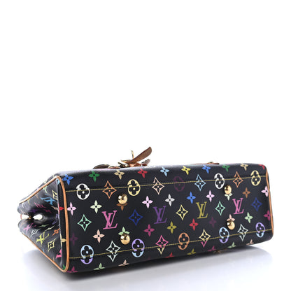 Louis Vuitton Monogram Multicolor Aurelia MM Black 3 of 5