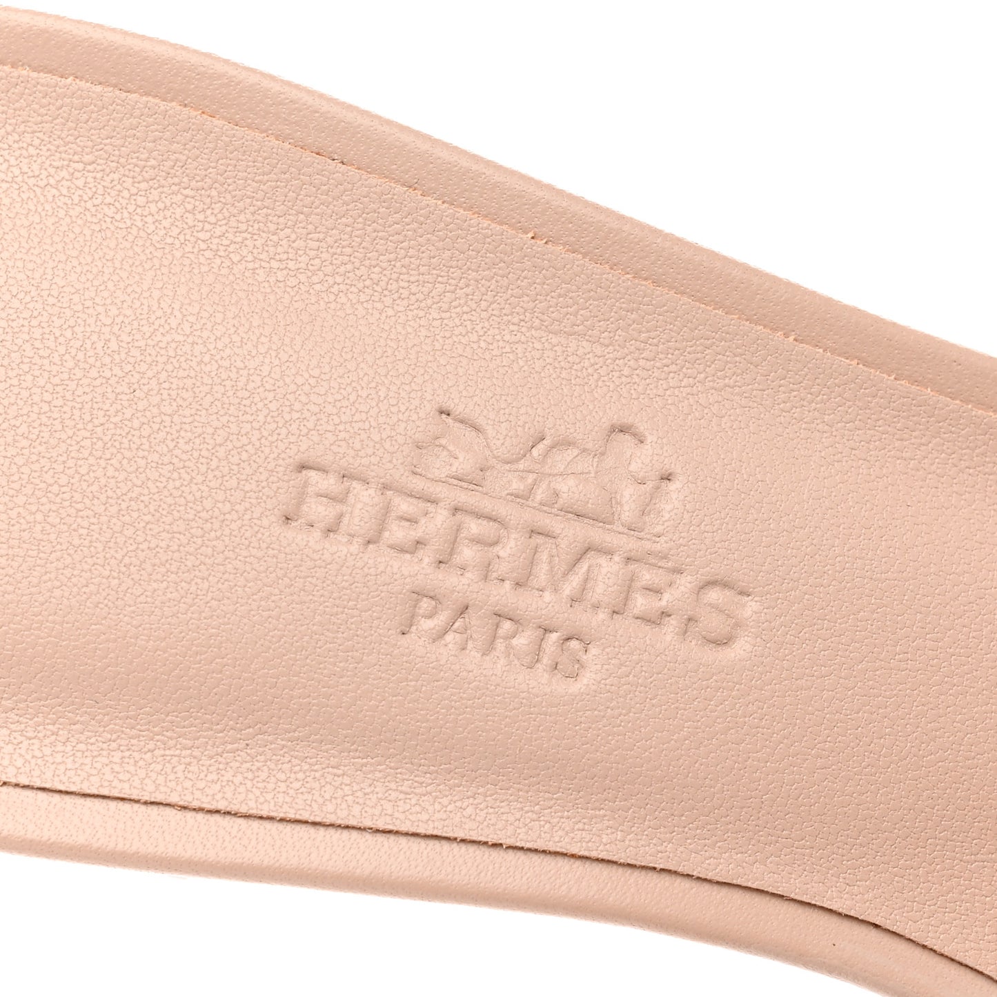 Calfskin Oasis Sandals 36.5 Nude