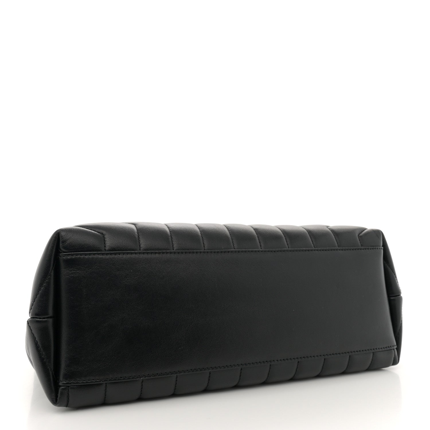 Saint Laurent Calfskin Y Quilted Monogram Medium Loulou Chain Satchel Black 4 of 13