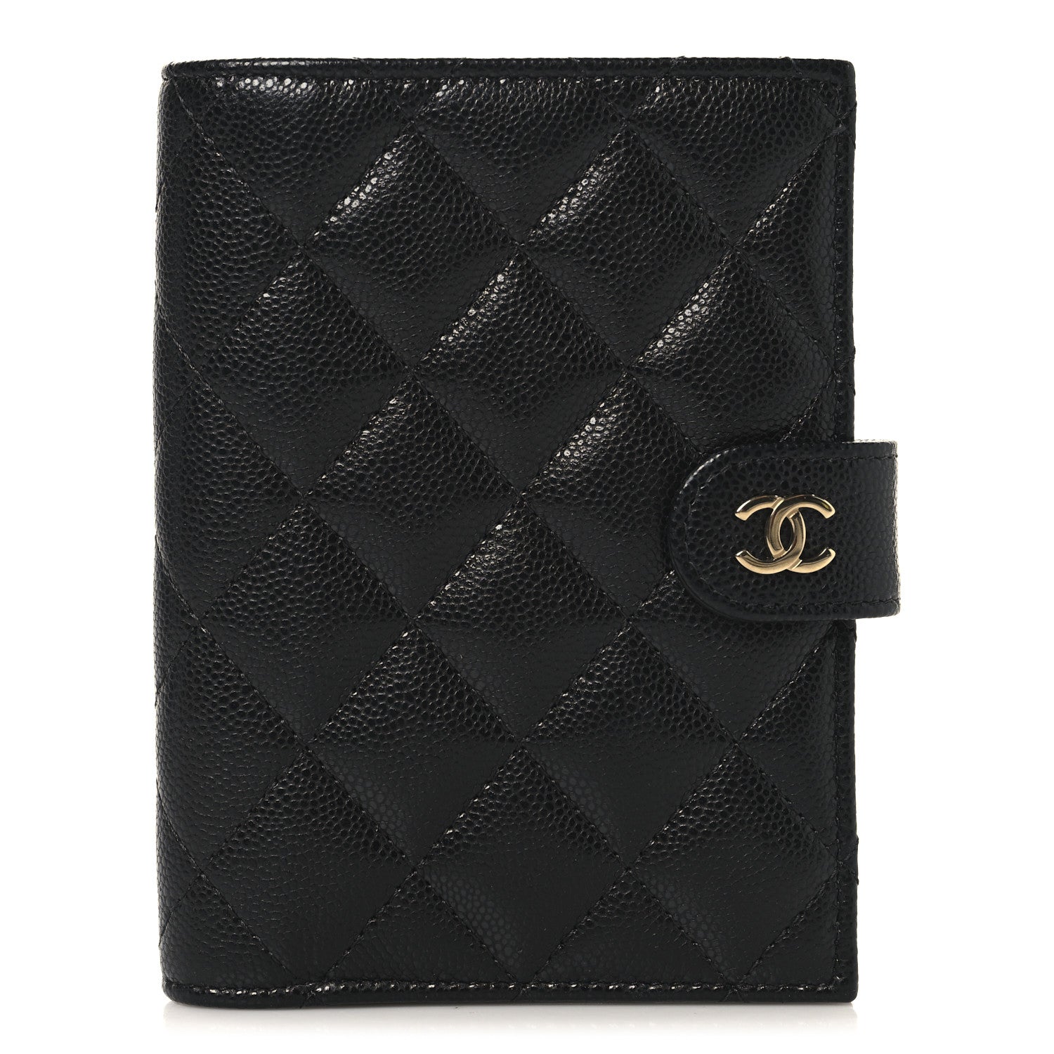 Chanel Caviar Quilted Passport Holder Black 1 of 7