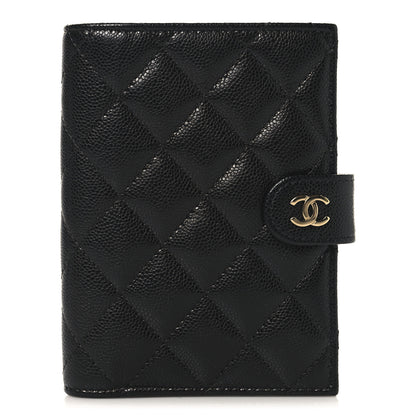 Chanel Caviar Quilted Passport Holder Black 1 of 7