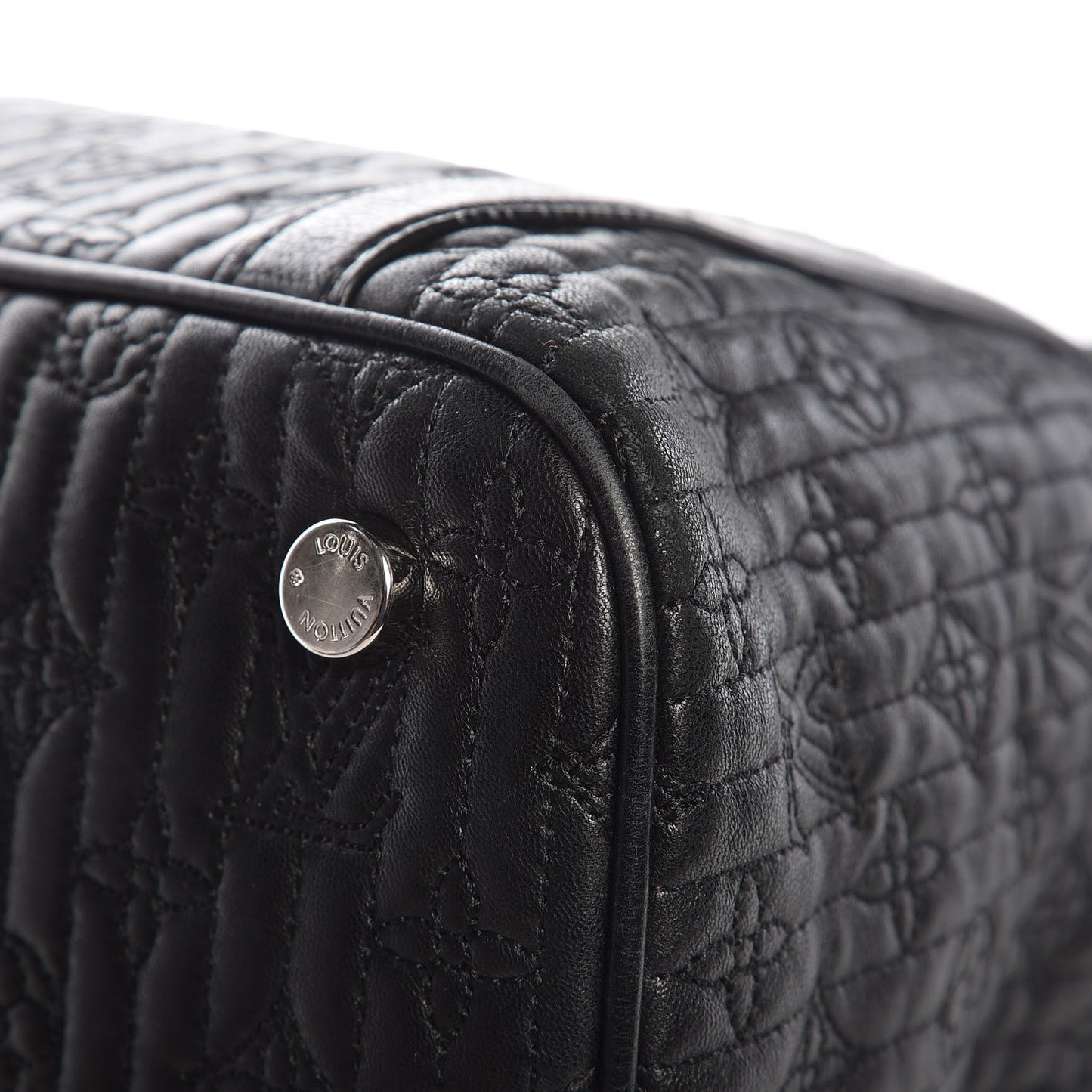 Monogram Lambskin Antheia Ixia MM Black