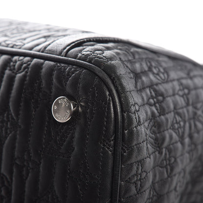 Louis Vuitton Monogram Lambskin Antheia Ixia MM Black 10 of 12