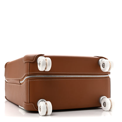 Hermes Taurillon Regate R.M.S. Trolley Case Luggage Gold 3 of 8