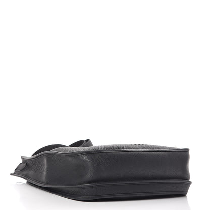 Hermes Taurillon Clemence Evelyne III GM Black 4 of 10