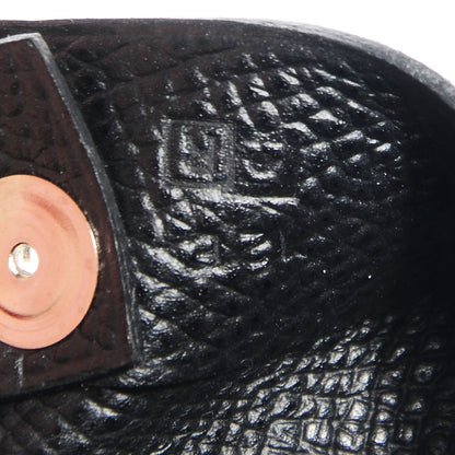 Hermes Epsom Bastia Coin Purse Black 8 of 8