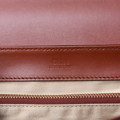 Chloe Calfskin Small C Double Carry Sepia Brown 5 of 9