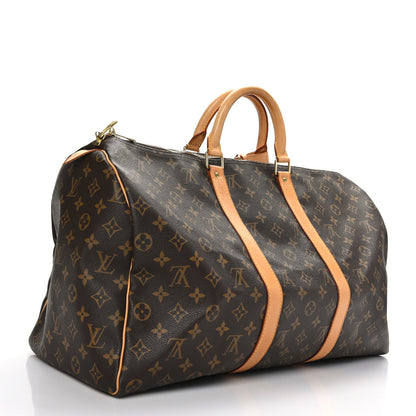 Louis Vuitton Monogram Keepall 50 3 of 11
