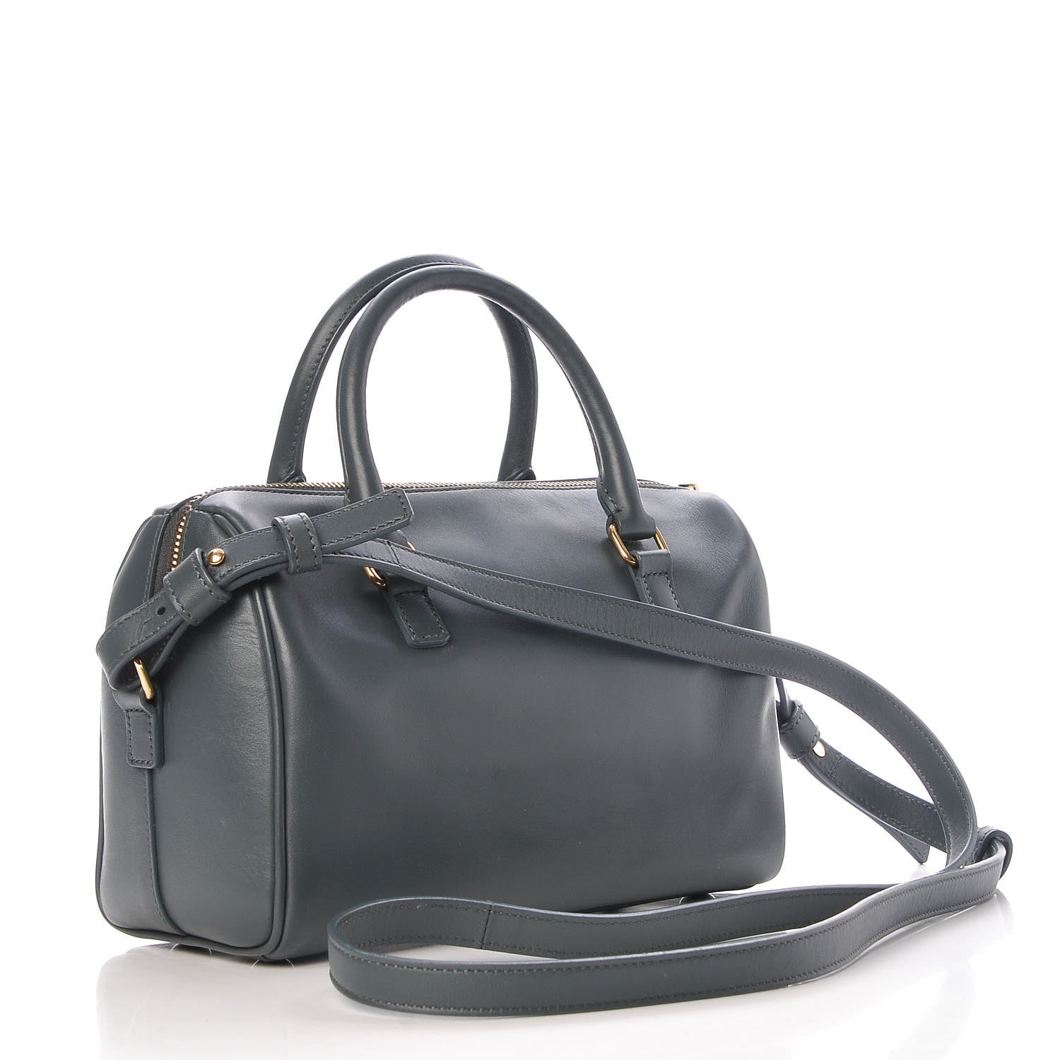 Saint Laurent Calfskin Classic Baby Duffle Earth 4 of 9
