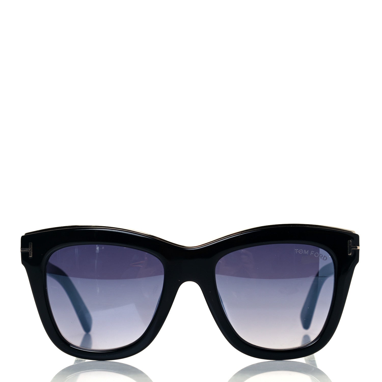Tom Ford Julie Square Sunglasses TF685 Black 2 of 8
