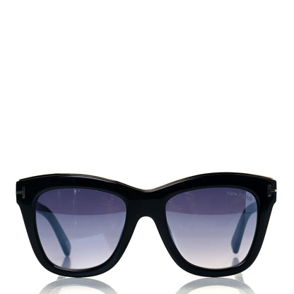 Tom Ford Julie Square Sunglasses TF685 Black 2 of 8