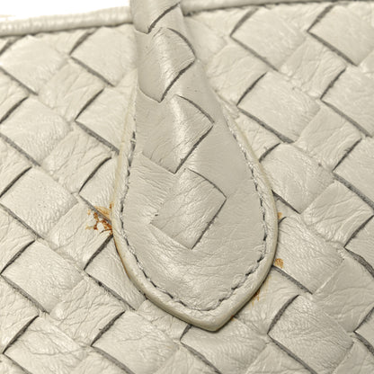 Bottega Veneta Nappa Intrecciato Embroidered Trim Tote Marmo 9 of 12
