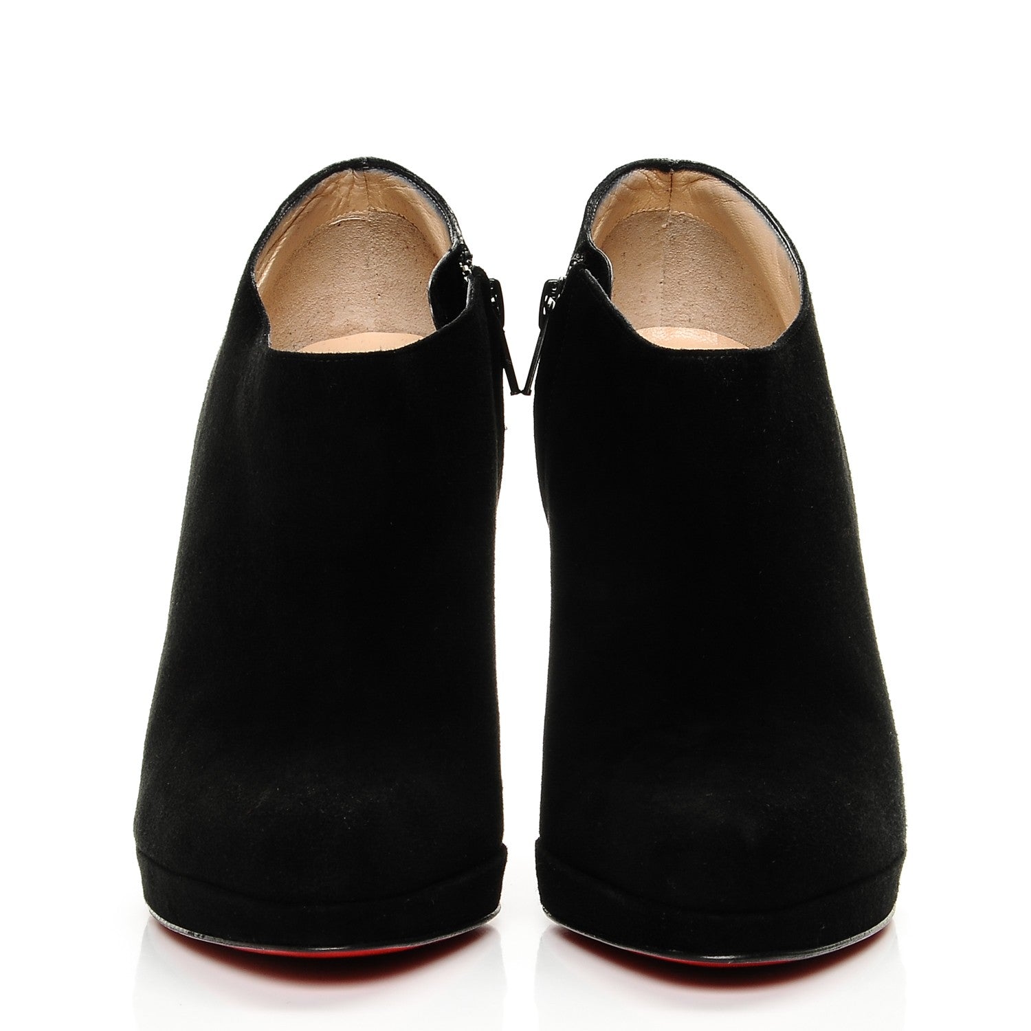 Christian Louboutin Suede Goya 100 Booties 37 2 of 7
