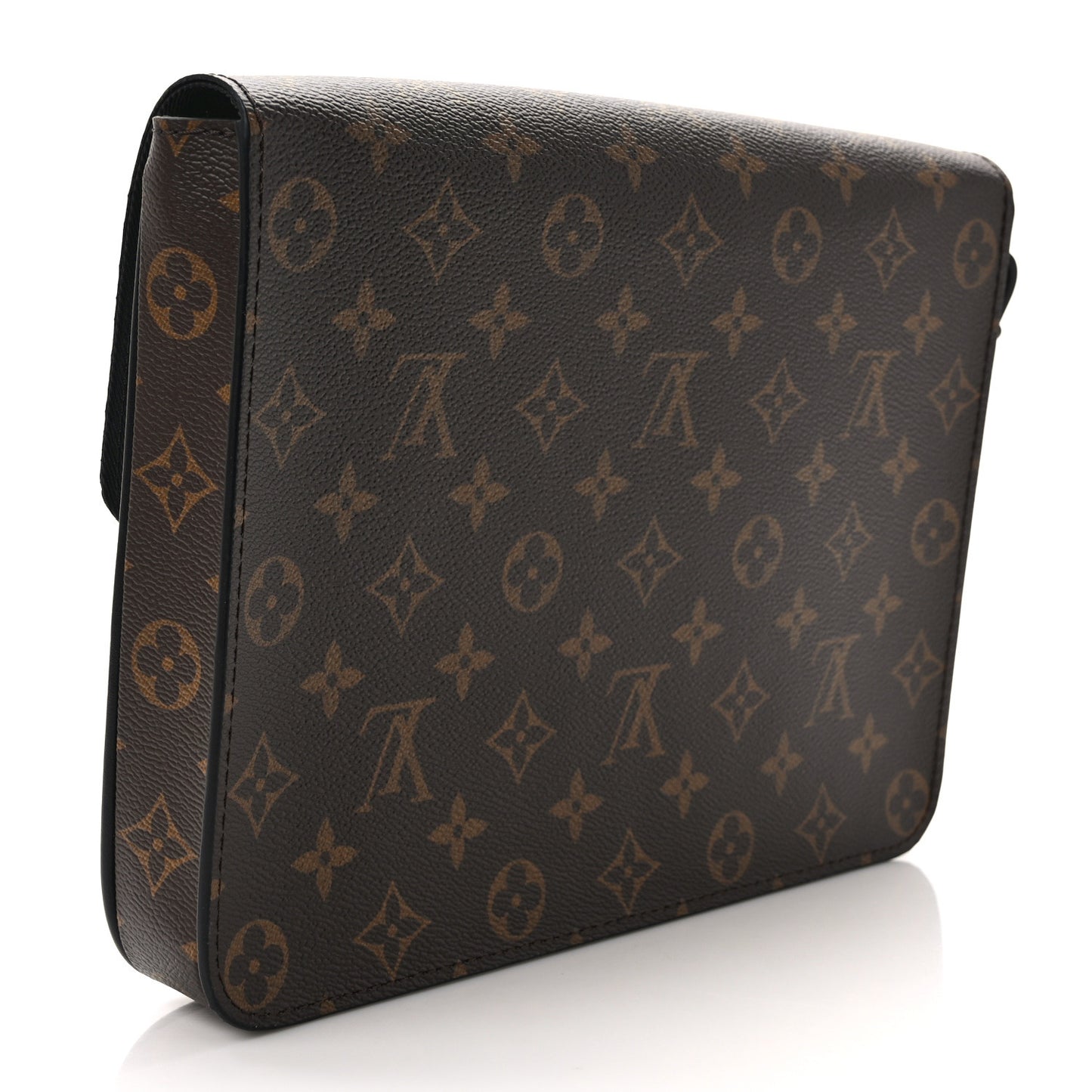 Monogram Macassar S Lock A4 Pouch