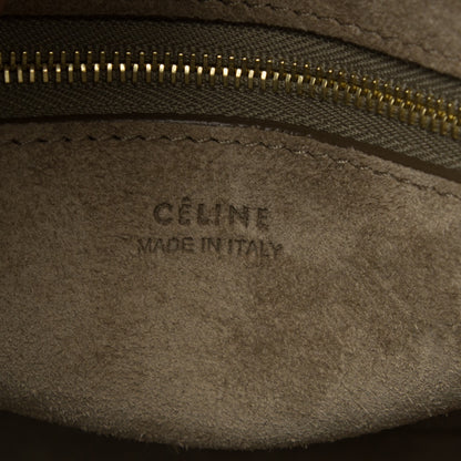 Celine Soft Grained Calfskin Sangle Bucket Bag Taupe 6 of 7