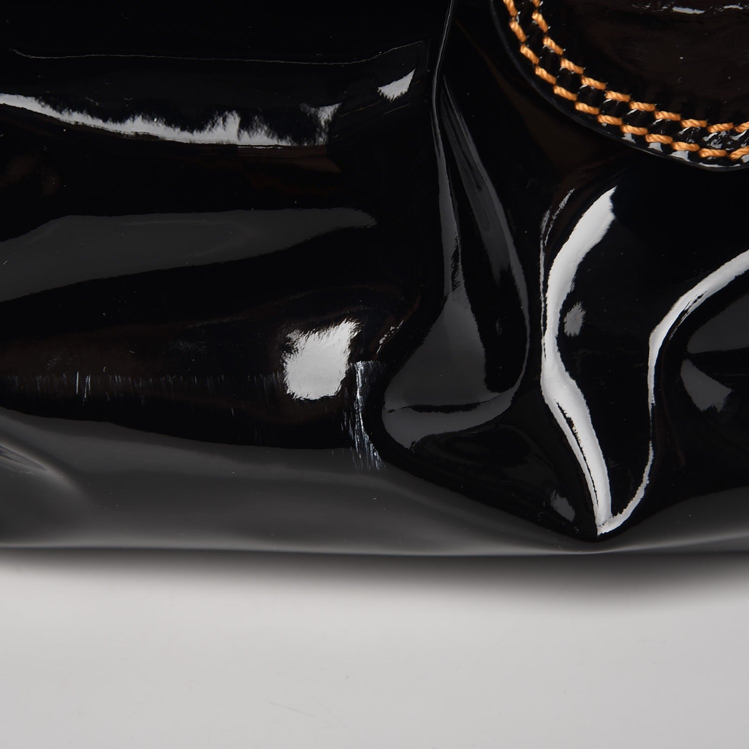 Fendi Patent Large B Bag Black 8 of 8