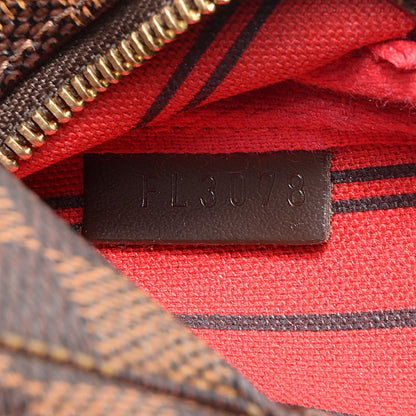 Louis Vuitton Damier Ebene Complice Trunks and Bags Mini Pochette Accessories Red 7 of 7
