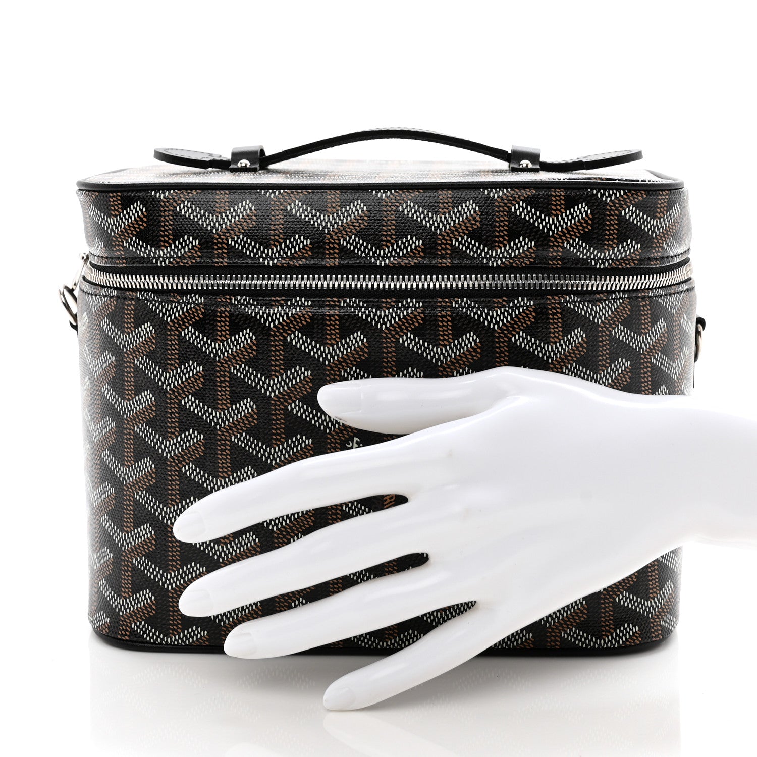 Goyard Goyardine Muse Vanity Case Black 2 of 7